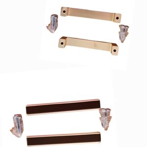 Black & Gold Draw Pull Or Cabinet Handles 167mm